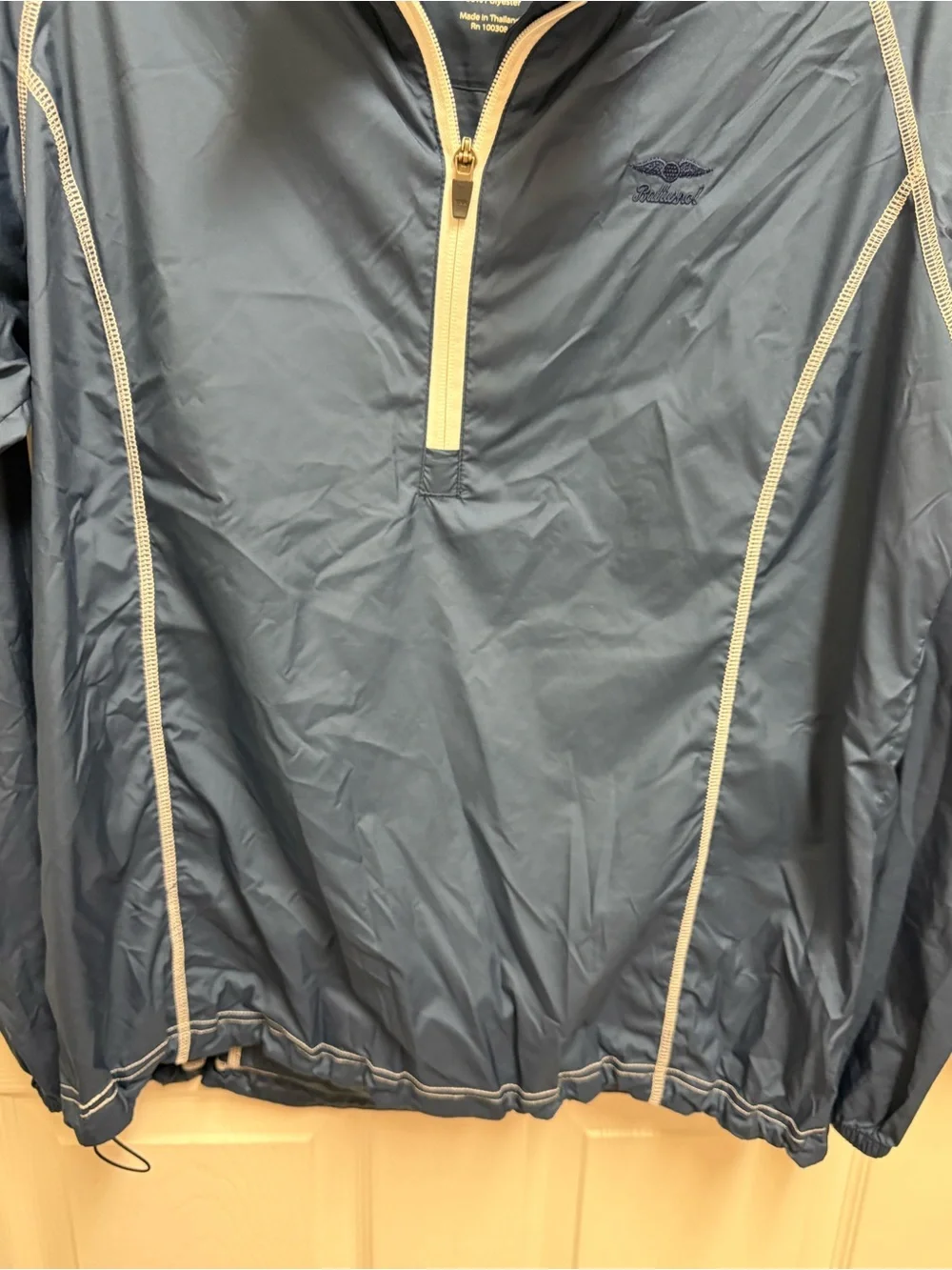 Peter Millar Navy Blue Windbreaker Pullover